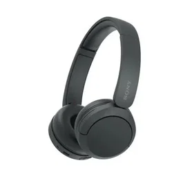 Sony WH-CH520 Auriculares Inalámbricos Bluetooth con Micrófono, 50 Horas Batería, DSEE, Carga Rápida USB-C, Diadema Ajustable, Color Negro